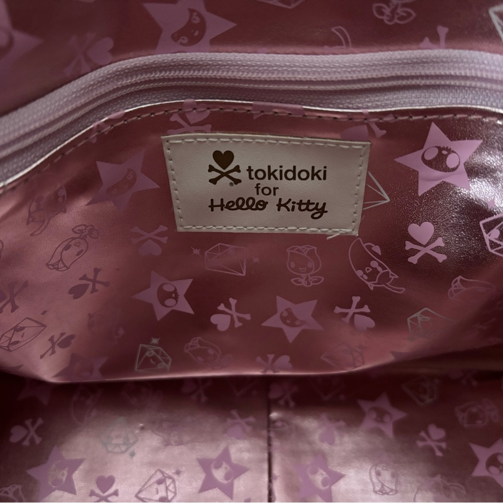 Hello Kitty x Tokidoki Pink and Green Shoulder Bag - Picture 5 of 13